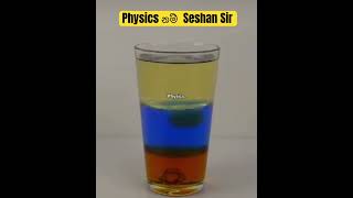 Different Densities_Fluid_Physics_Seshan De Silva