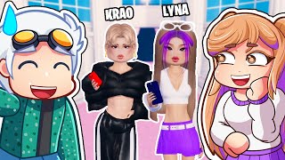 @Lyna ME ENSEÑA A JUGAR A DRESS TO IMPRESS Roblox!!