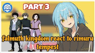 Falmuth kingdom react to rimuru tempest [part 3] | Gacha reaction | |Ship: rimuru x chloe x ciel|