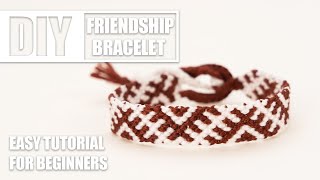 Stripe Zipper Triangle Macrame Friendship Bracelets | Easy Tutorial for Beginner