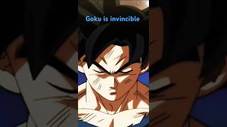 Goku is invincible #invincible #goku #anime #dragonball