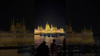 Budapest is so stunning at night! Doesnt seem real! River cruise! #rivercruise #budapest #travel