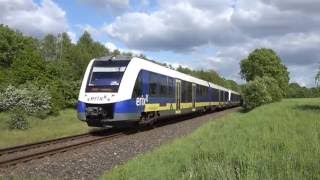 Erixx Doppeltraktion unterwegs auf der Wendlandbahn 14.05.16