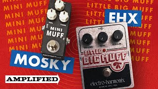 Mosky Mini Muff vs EHX Little Big Muff Pi (Rhythm & Blues licks - NO TALKING)