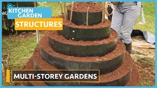 Kitchen Garden Structures (Lesson 6) - How to Make a Multi storey Garden