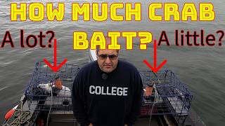 How much bait do you need to catch crab? | Stabicraft on the Sound