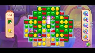 HomeScapes Level 1176 Walkthrough || Grass Yellow tile Collectable || 13 Moves Left #homescapes