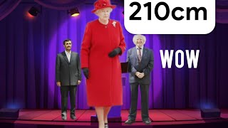 world leaders height comparison 2024 2D animation