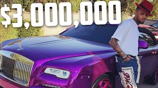 Chris Brown Crazy Car Collection