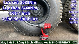 Máy Siết Bu Lông 1 inch Milwaukee M18 ONEFHIWF1-0X0 - Top 1 Thế Giới Về Sức Mạnh