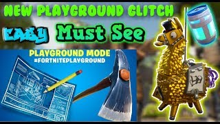 New Way To Play The Playground Mode!