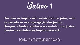 Salmos 1: uma vida nova está disponível para você!!! Conquiste seus objetivos!!!