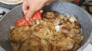 Тава КАБАБ!! КОТЛЕТЫ по- Азербайджански 👌ТАВА КЕБАБ✵Tava Kebab Azerbaijani cuisine