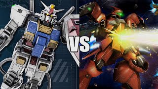 Perfect Gundam [TB] vs. Geara Doga [Psycommu Test Type] | GUNDAM BATTLE OPERATION 2 gameplay