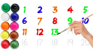 One two three, 1 to 100 counting, ABC, ABCD, 123, 123 Numbers, learn to count, alphabet a to z