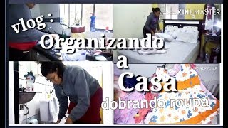 Vlog: Organizando e limpando  a casa -mostrando vestidos do bebe