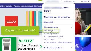 Accès aux documents - Liste de prix