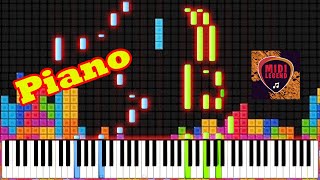 How To Play - Tetris Theme - Piano Tutorial