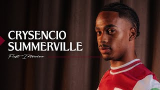 "I Want to Help the Team Fight for Europe" | Crysencio Summerville's First Interview as a Hammer ⚒