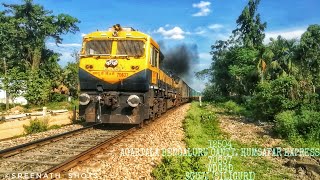 Agartala Bengaluru Cantt. Humsafar Express "12504" With SGUJ WDG4G 70637 Of Lanka (LKA) On Time