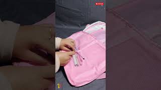 TAS RANSEL PELANGI ANAK LUCU BANGET BANYAK KANTONGNYA😆