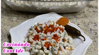 Ensalada de codito! Fácil de preparar y delisiosa!