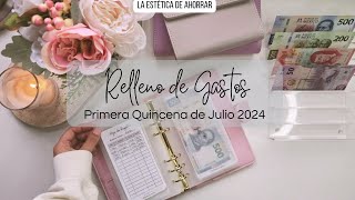 Relleno Quincenal de Gastos | $5,360 | Relleno de Sobres | Sistema de Sobres