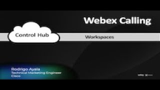 Webex Calling Workspaces Management