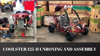 How to assemble  Chinese 125cc go kart