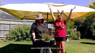 Rotary Clothesline Cover Review by Lifestyle Clothesline Customers