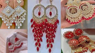 New Artificial  Earrings Design || Pearls Earrings Design || Atifa'S World ||