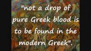 Greek race - the myth of Greek ethnic purity