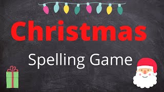 Christmas Spelling Game