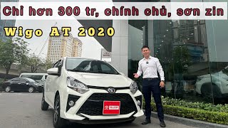 ✅ Chỉ hơn 300 triệu sở hữu ngay Toyota Wigo 2020 Form mới| Chính chủ sơn zin nguyên bản