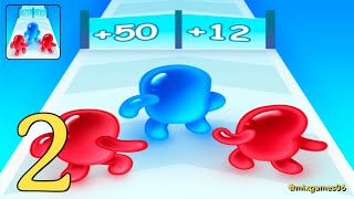 Join Blob Clash 3D - Gameplay Mobile Game Walkthrough All Levels Android Ios Part 2