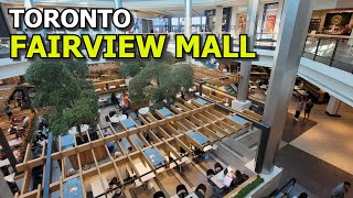 [4K] 🇨🇦 Fairview Shopping Centre Mall Walking Tour | Job Fair Toronto Ontario Canada