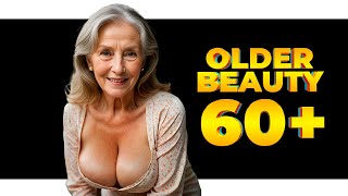 Choose Me 💛 Natural Older Woman Over 60 Attractively Dressed Classy and Beauty | Man's Dream | T