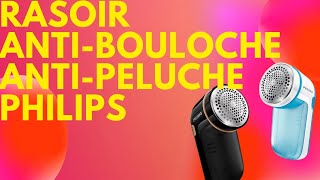 le rasoir anti-bouloche et anti-peluche Philips pour maintenir vos vêtements en parfait état !!