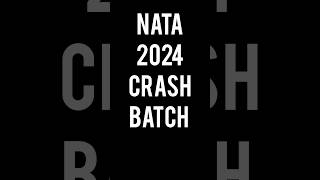 LEARN FROM LEGENDS| NATA 2024 NEW PATTERN EXCLUSIVE CRASH BATCH ADMISSION CONTINUES.... #natacoachin