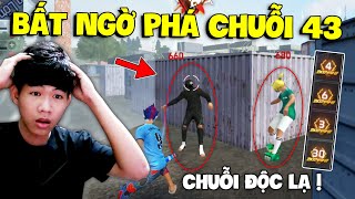 Bất Ngờ Phá " Chuỗi 43 Cả TEAM Độc Lạ ? " Bị Hành Khóc Thét | Free Fire