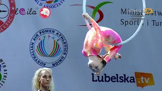 Donita Kostova🥈-Aerial Hoop, World Air Power Atletics Championship 10.12.2017