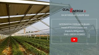 Agrivoltaico: impatti su natura e colture secondo una ricerca Enel Green Power