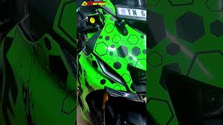 yamaha R15v4 stickers modified#shortvideo #shortsyoutube #trending #tamilnadu #shortsvideo