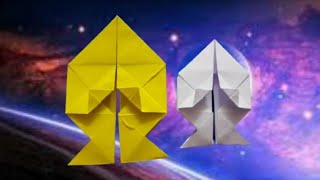 ORIGAMI ROCKET(Design by MASTER JUGAL)