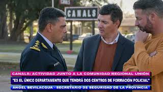 Canals: inauguración del Centro de Formación Policial