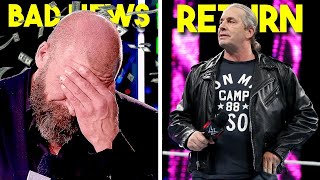 Bret Hart WWE Return…WWE Sued…New SD…Roman Reigns Paul Heyman…Wrestling News