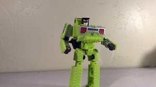 Transformers Combiner Wars Constructicon Bonecrusher Review