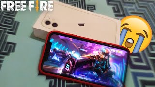 SONHO REALIZADO! COMPREI UM IPHONE 11 PRA JOGAR FREE FIRE