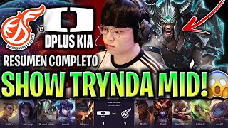 SHOWMAKER SACA TRYNDAMERE MID EN LCK! - DK vs KDF Resumen Completo LCK Summer 2024