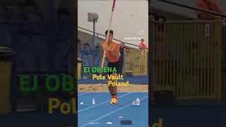 EJ Obiena Wins Gold In Poland!!👍#shorts #sports# polevault